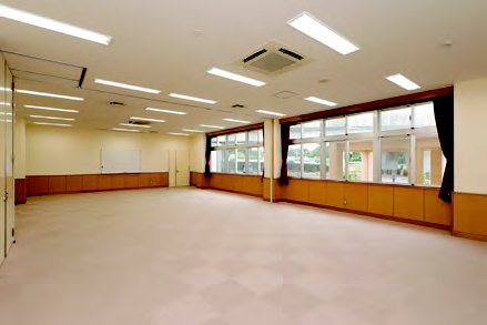 2部屋ひと続きでの利用も可能。